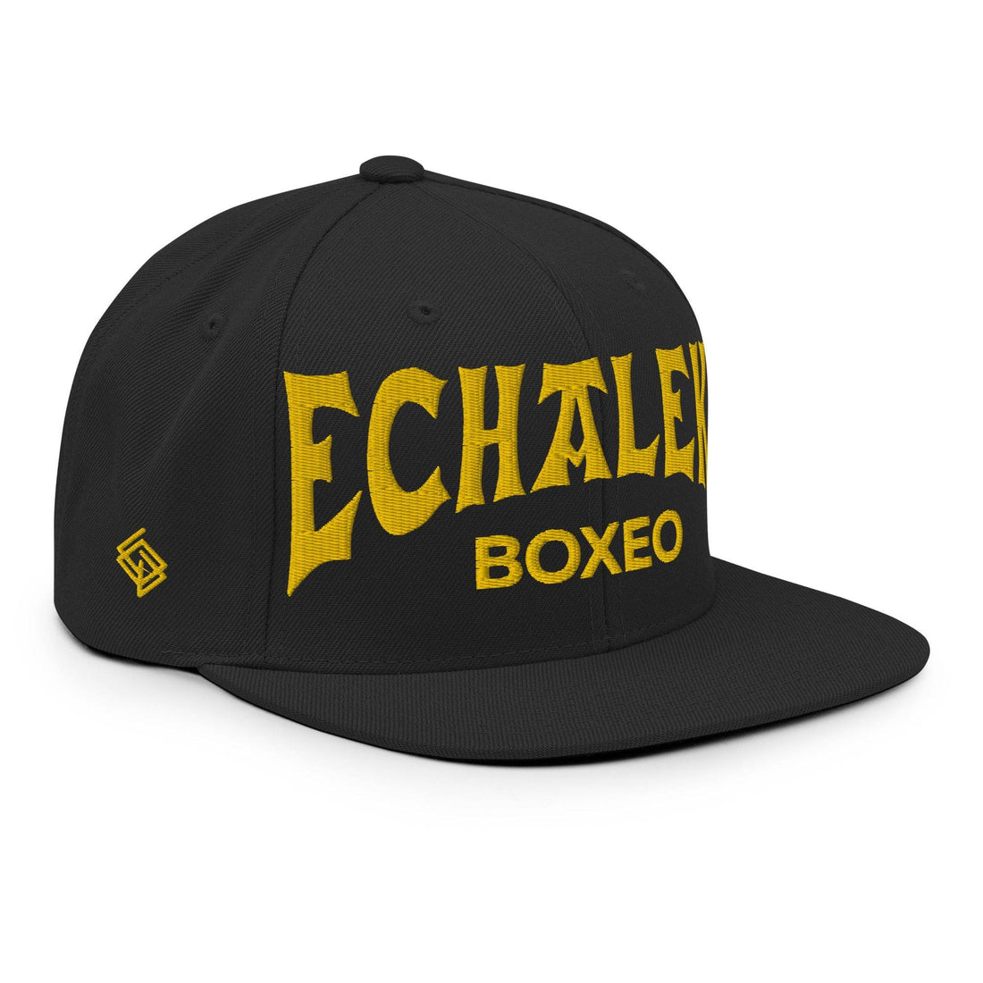 Gorra Echaleku Boxeo Snapback Hat Negro y Dorado - Echaleku Boxeo