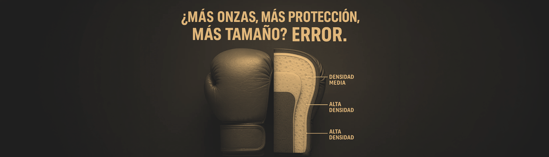 Guantes de boxeo de distintas onzas y construcciones comparados