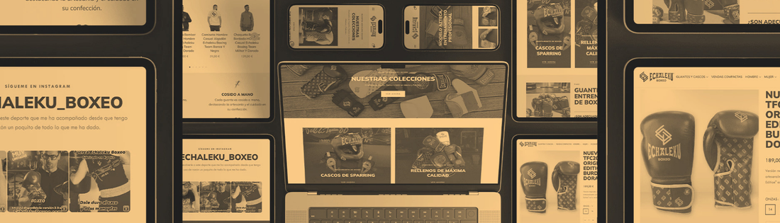 Equipamiento disponible en la tienda online de Echaleku Boxeo