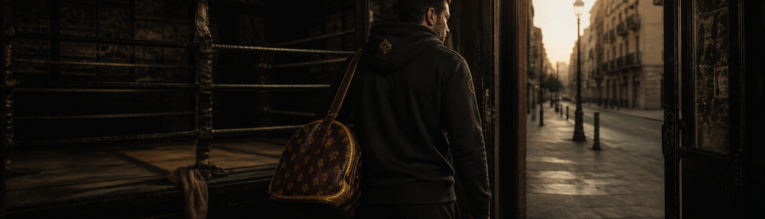 Boxeador saliendo del gimnasio y llevando la disciplina del ring a su vida diaria