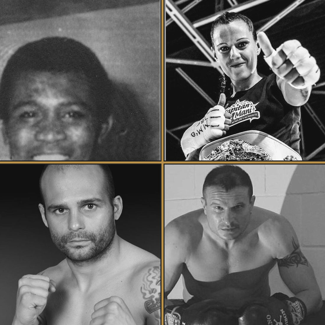 José Legrá, Joana Pastrana, Kiko Martínez y Javier Castillejo, campeones mundiales españoles de boxeo