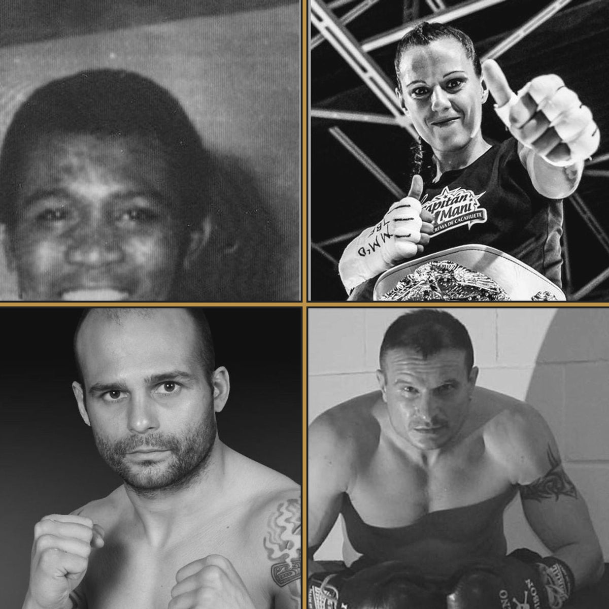 José Legrá, Joana Pastrana, Kiko Martínez y Javier Castillejo, campeones mundiales españoles de boxeo