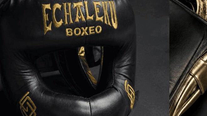 Cascos Echaleku de pómulos y de barra para sparring