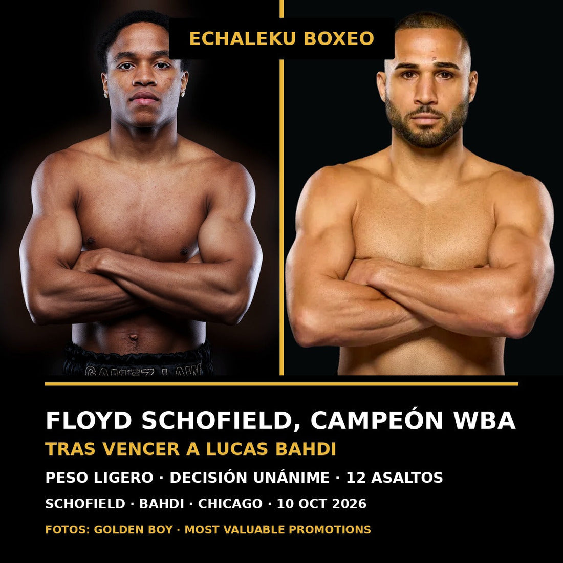 Floyd Schofield III y Lucas Bahdi: resultado del mundial WBA del peso ligero