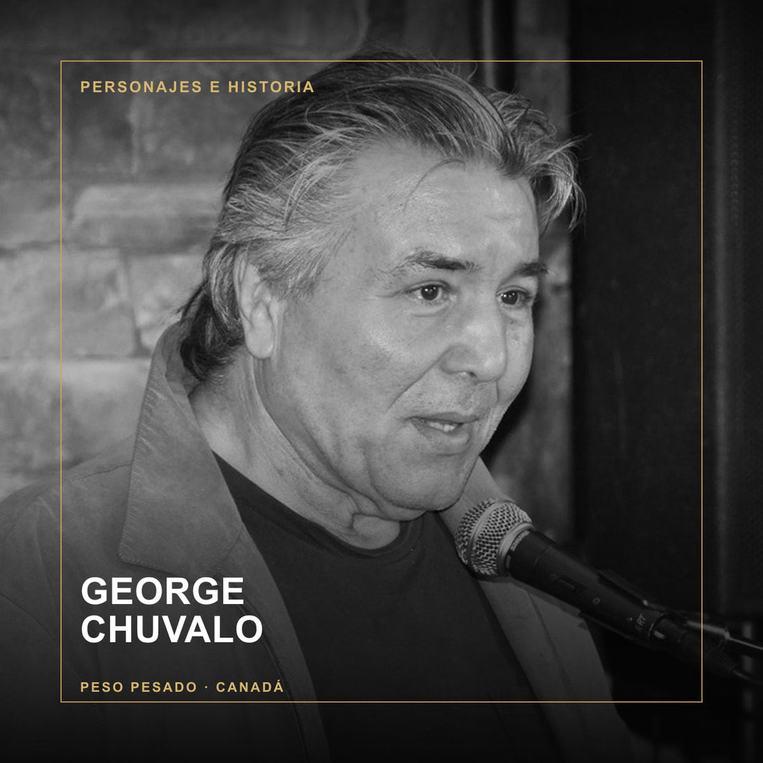 George Chuvalo en un retrato documental, histórico peso pesado canadiense