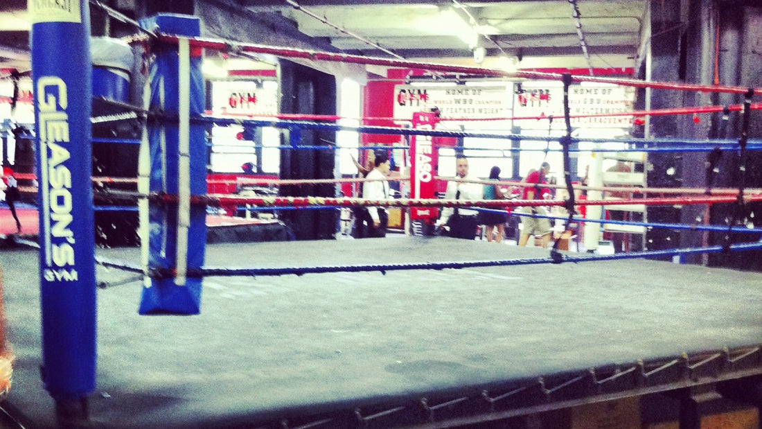 Ring de Gleason’s Gym fotografiado por Carlos Pacheco en junio de 2012.