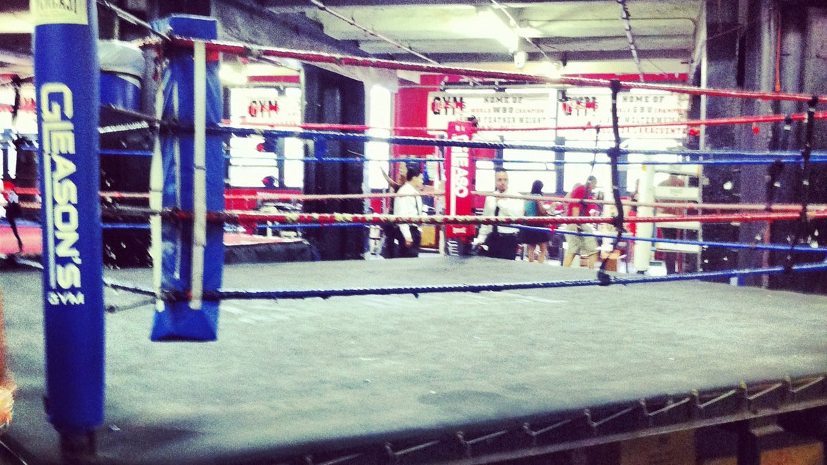Ring de Gleason’s Gym fotografiado por Carlos Pacheco en junio de 2012.