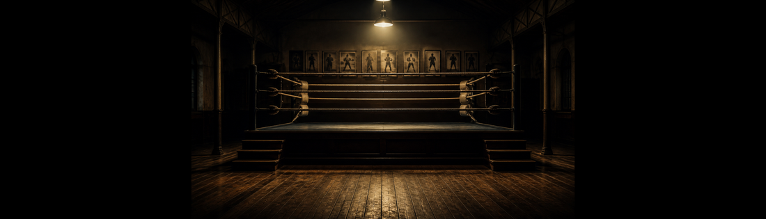 Ring clásico que representa la historia del boxeo en España