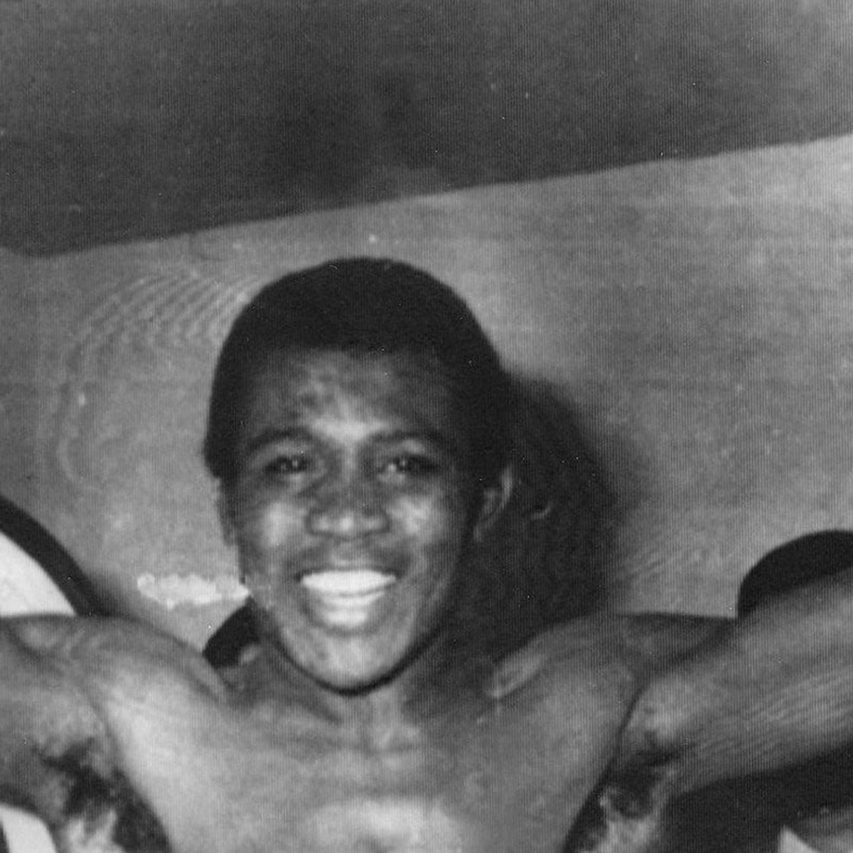 José Legrá celebra una victoria durante su etapa como campeón mundial de boxeo