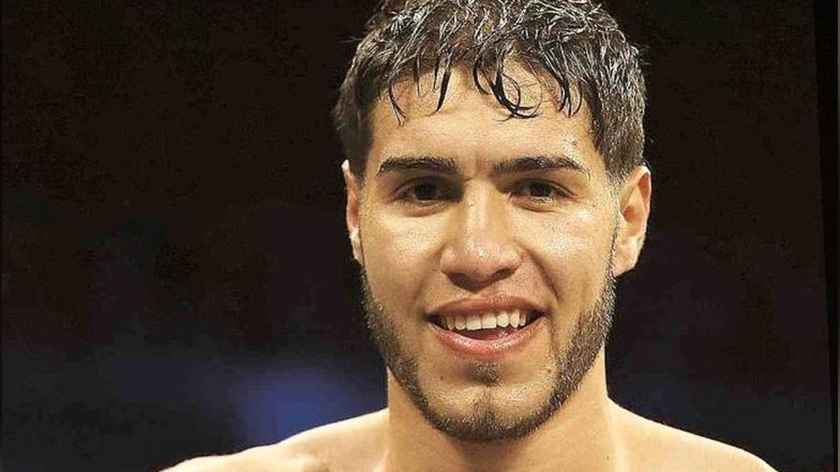Prichard Colón durante su carrera como boxeador, retrato de archivo