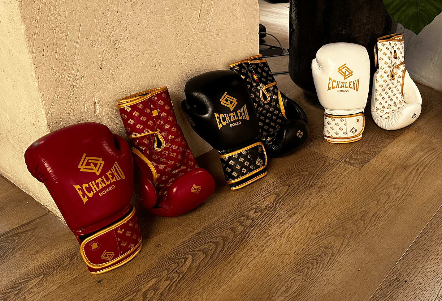 BOXEOUTLET. The First Collection 2024 (V2.0) Guantes de Boxeo para Entrenamiento Amateur - Echaleku Boxeo