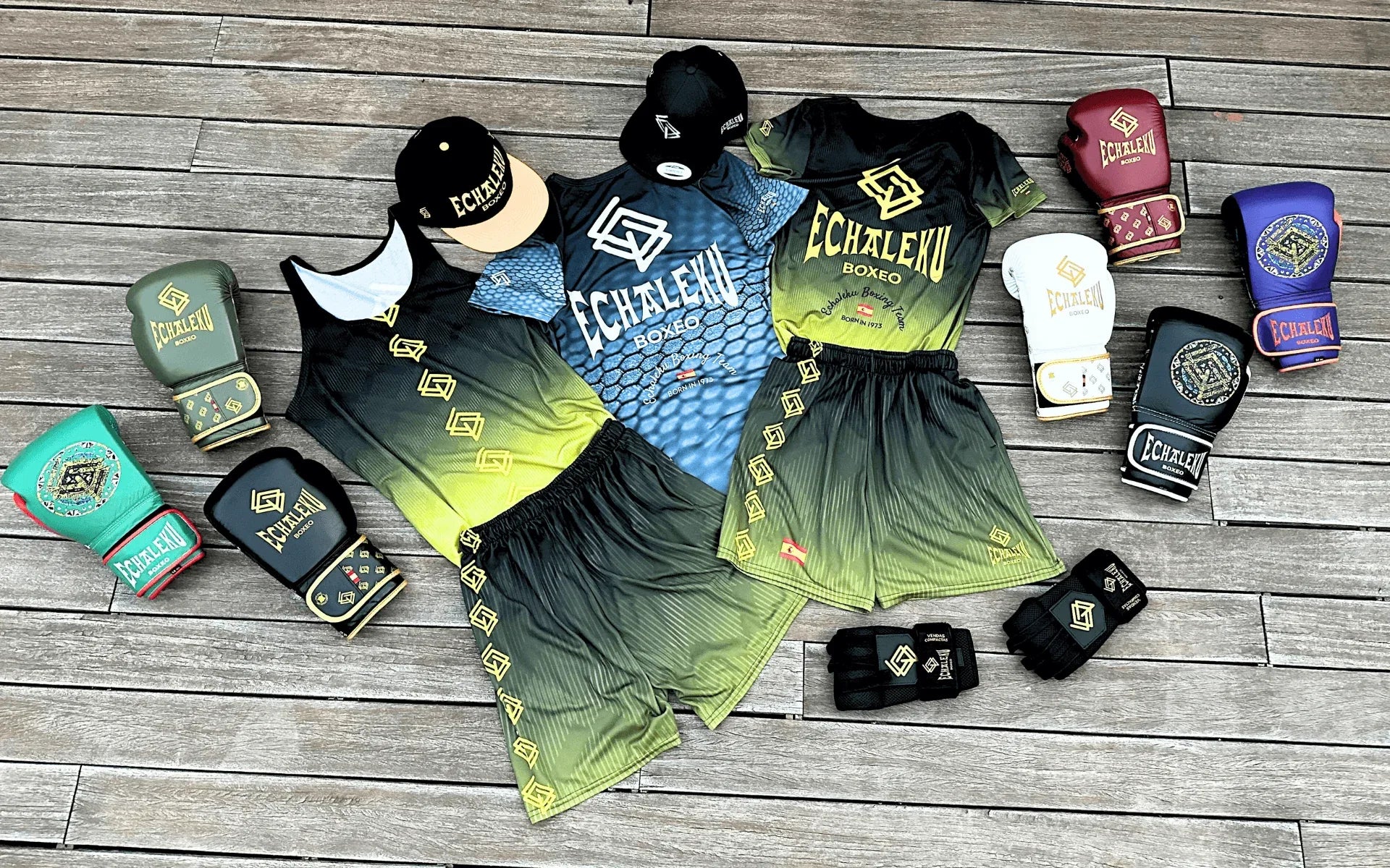 Equipación de Boxeo para Hombres - Echaleku Boxeo