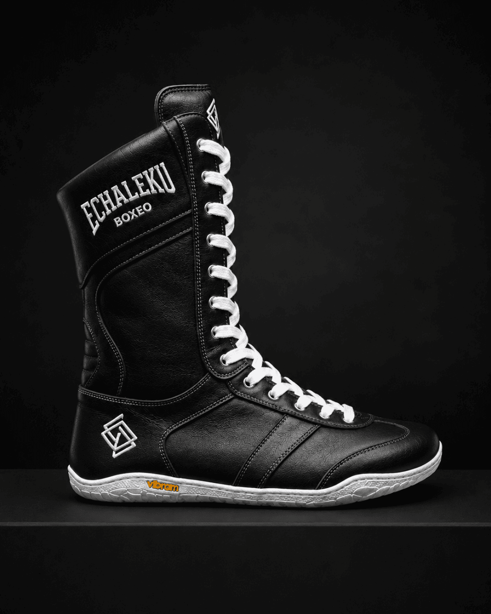 Botas de boxeo - Negro y blanco