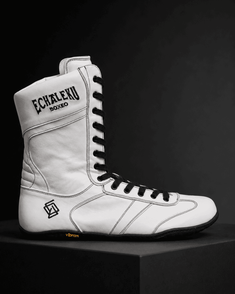 Botas de boxeo - Blanco y negro