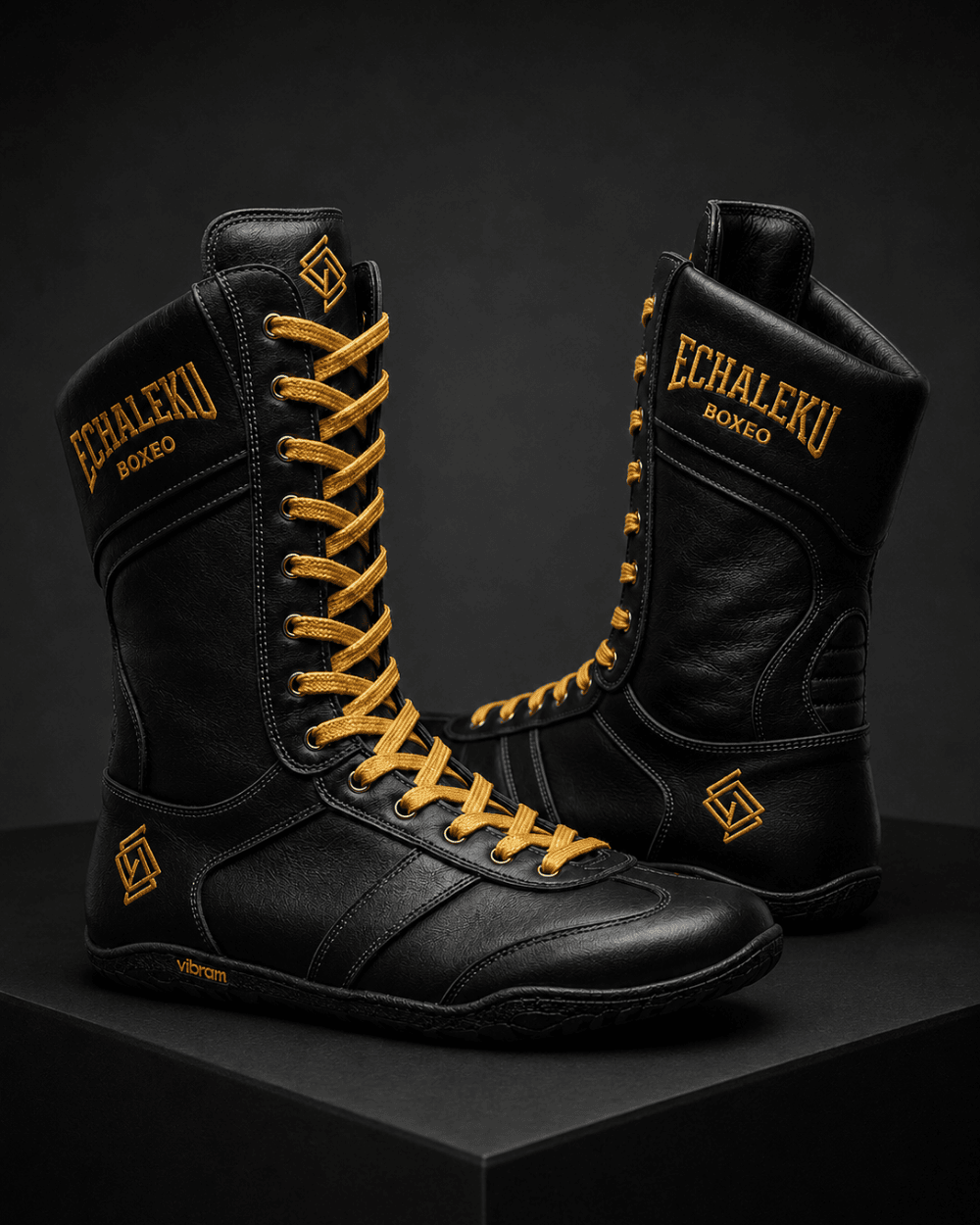 Botas de boxeo - Negro