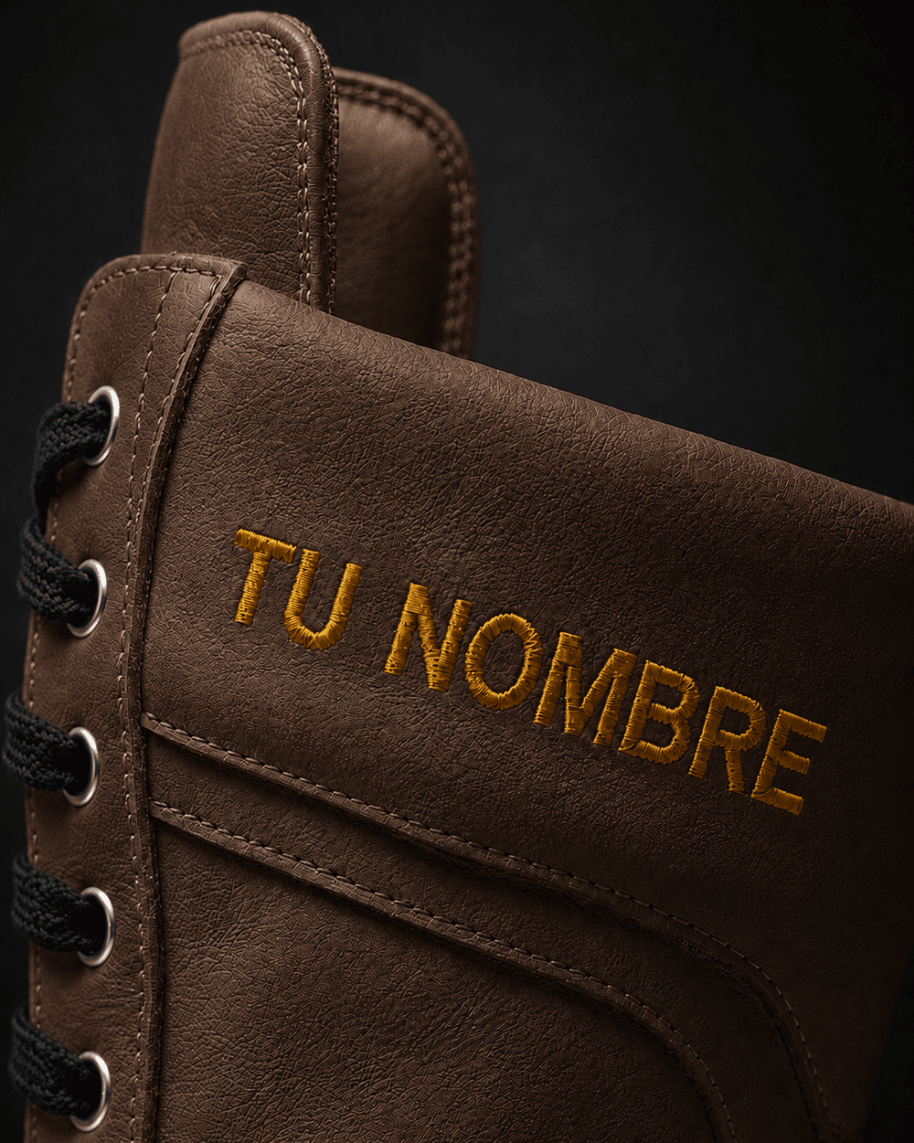 Botas de boxeo - Marrón y negro