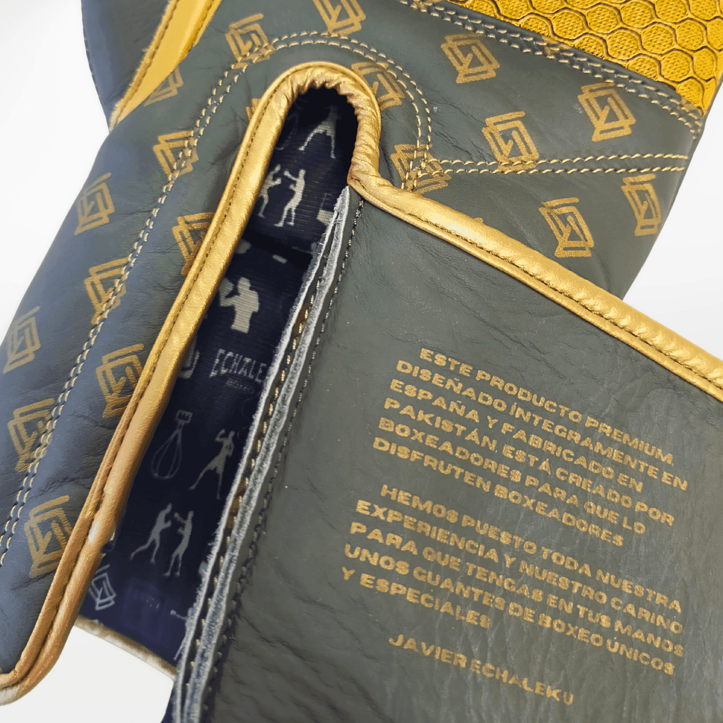 Handmix. GUANTES PREMIUM ENTRENAMIENTO BOXEO AMATEUR: Burdeos/Verde Militar + Dorado (V4.0) - Echaleku Boxeo