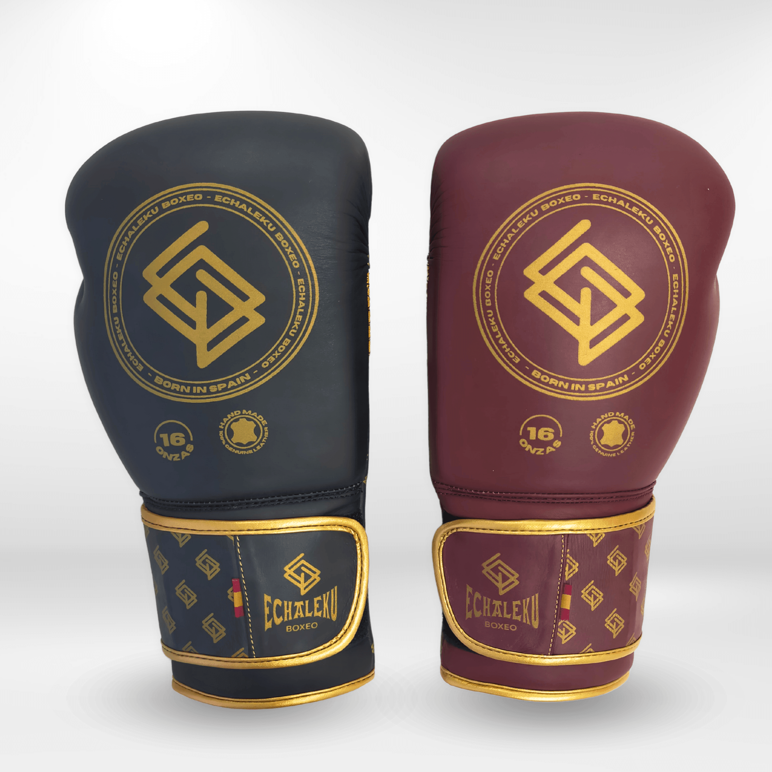 Handmix. GUANTES PREMIUM ENTRENAMIENTO BOXEO AMATEUR: Negro/Burdeos + Dorado (V4.0) - Echaleku Boxeo