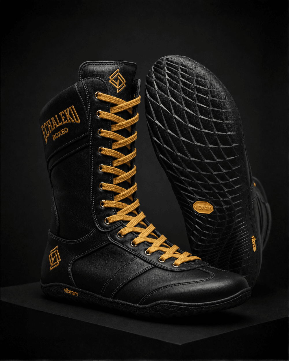 Botas de boxeo - Negro