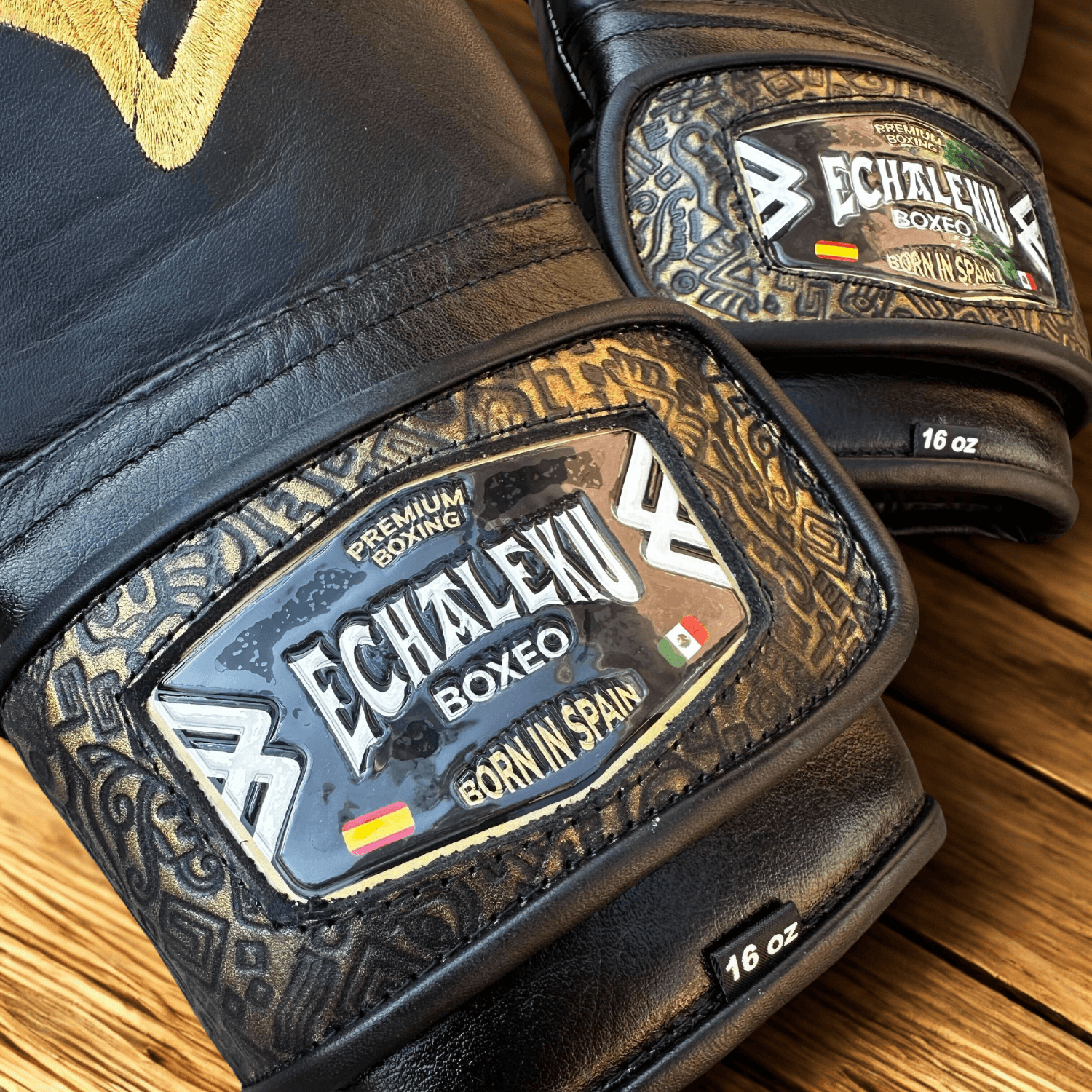Guantes de boxeo Oro del Inframundo (SEGUNDA PREVENTA ENTREGA ENERO)