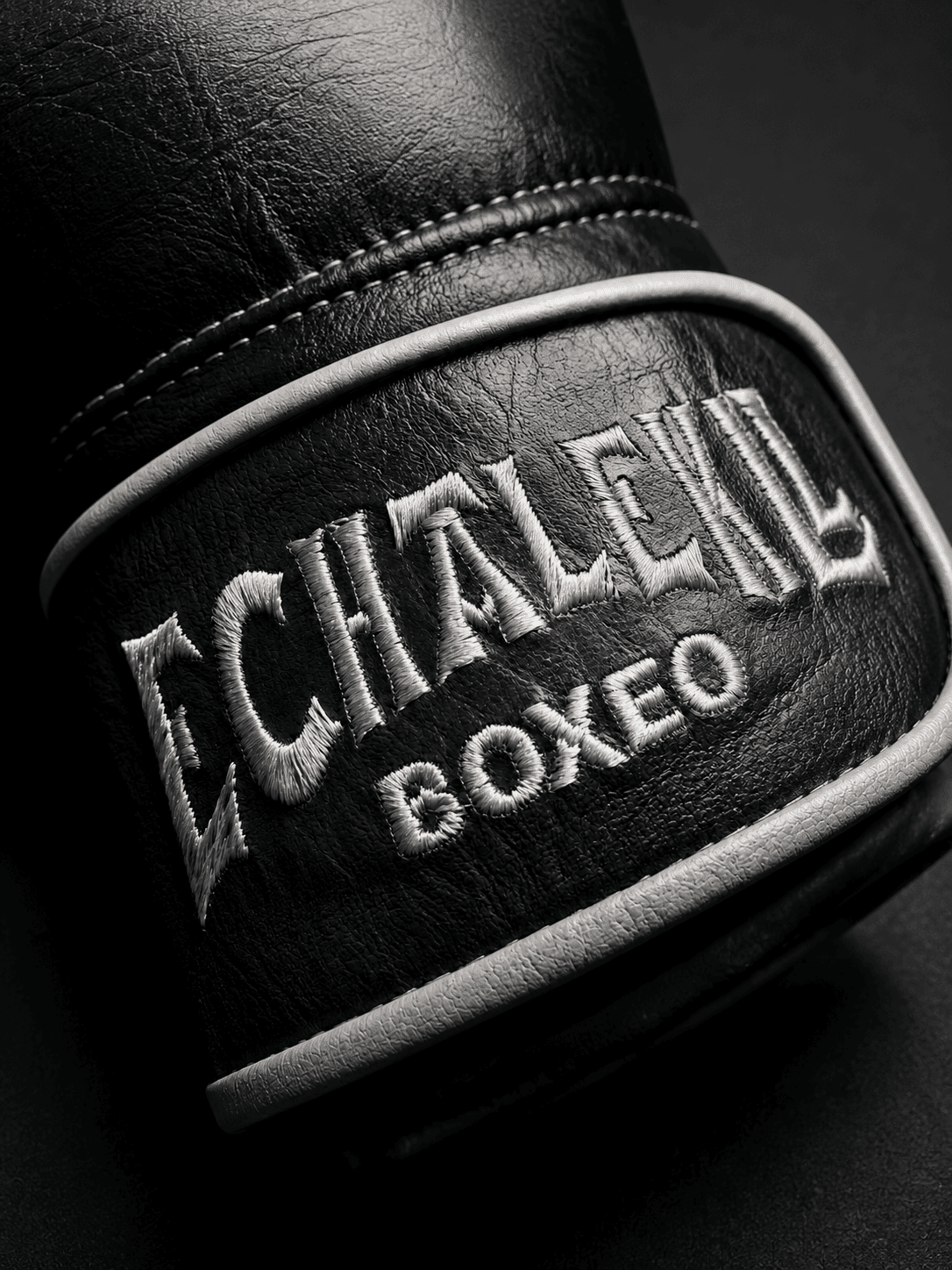 Guantes de Boxeo Azteca · 100% Piel · Fabricados en México · Negro Noche