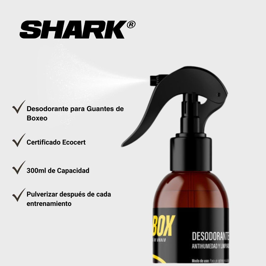 Desodorante Guantes de Boxeo, Limpiador Guantes Boxeo, Desodorante Antibacteriano | Ingredientes 100% Naturales (Pack 1 ud)