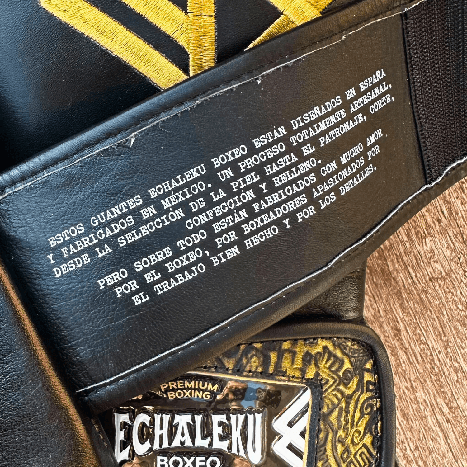 Guantes de boxeo Oro del Inframundo (SEGUNDA PREVENTA ENTREGA ENERO)