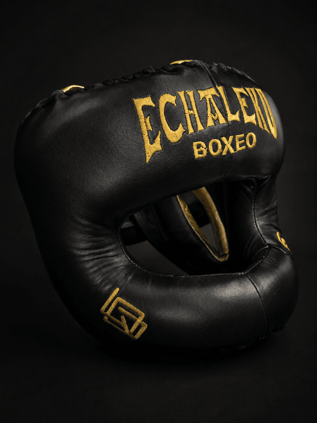 Casco Boxeo Barra Piel