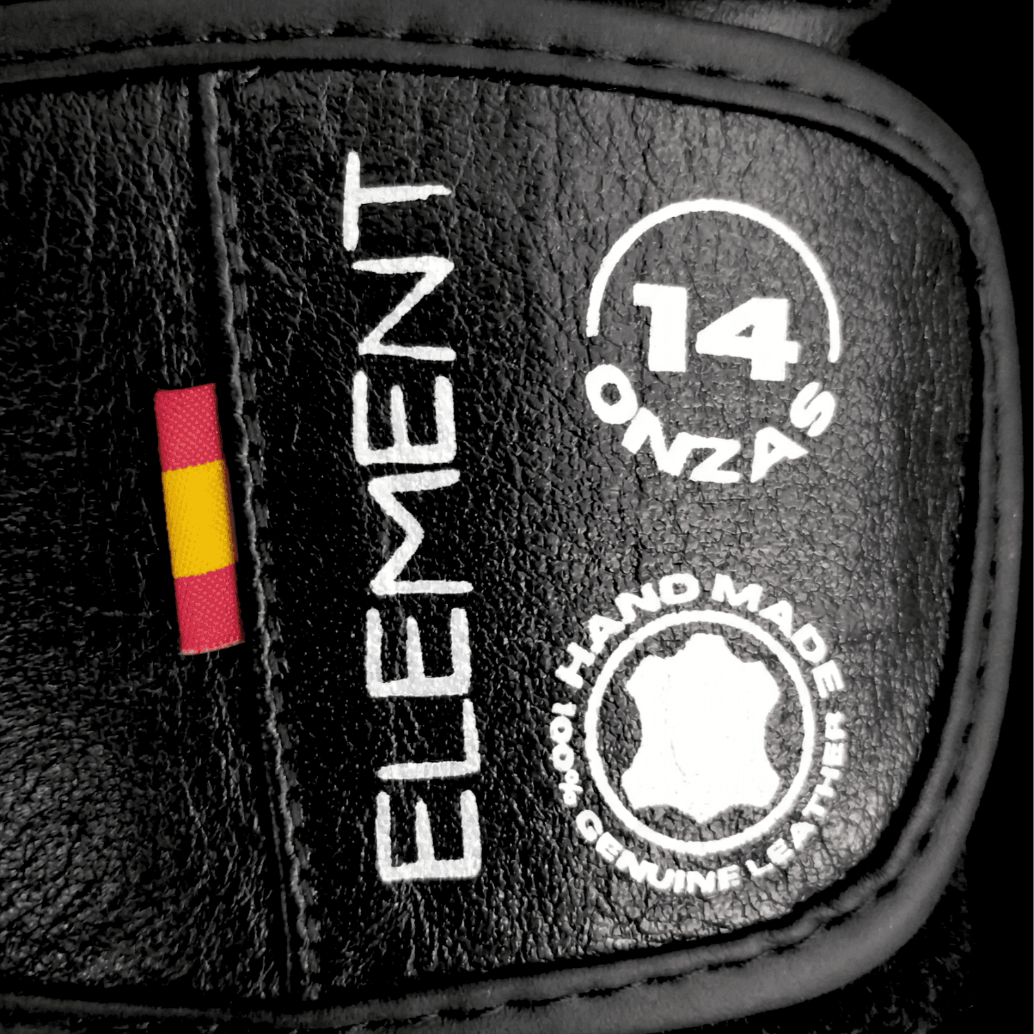 GUANTES DE BOXEO ELEMENT EN PIEL Y FORRO 100% WATERPROOF: Negro y Plateado