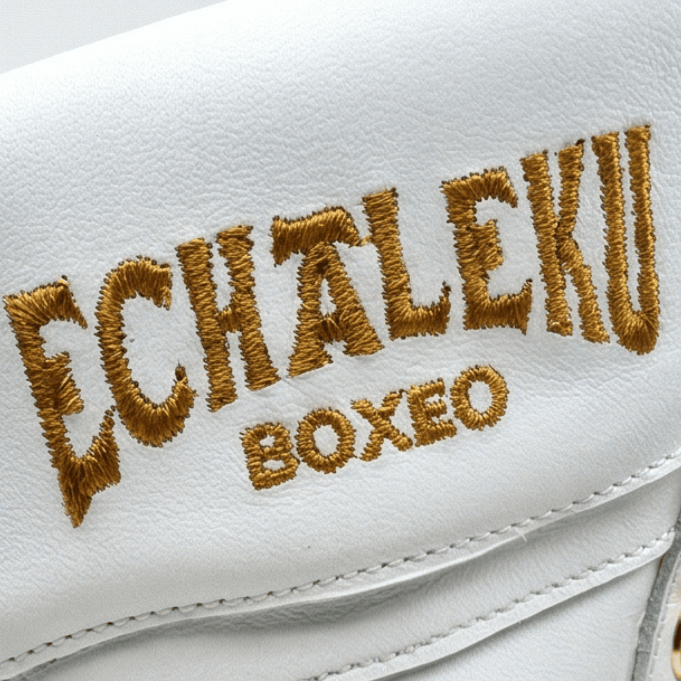 Botas Boxeo UNISEX de piel para entrenamiento y competición "PERSONALIZADAS CON TU NOMBRE BORDADO" - MODELO MERINO