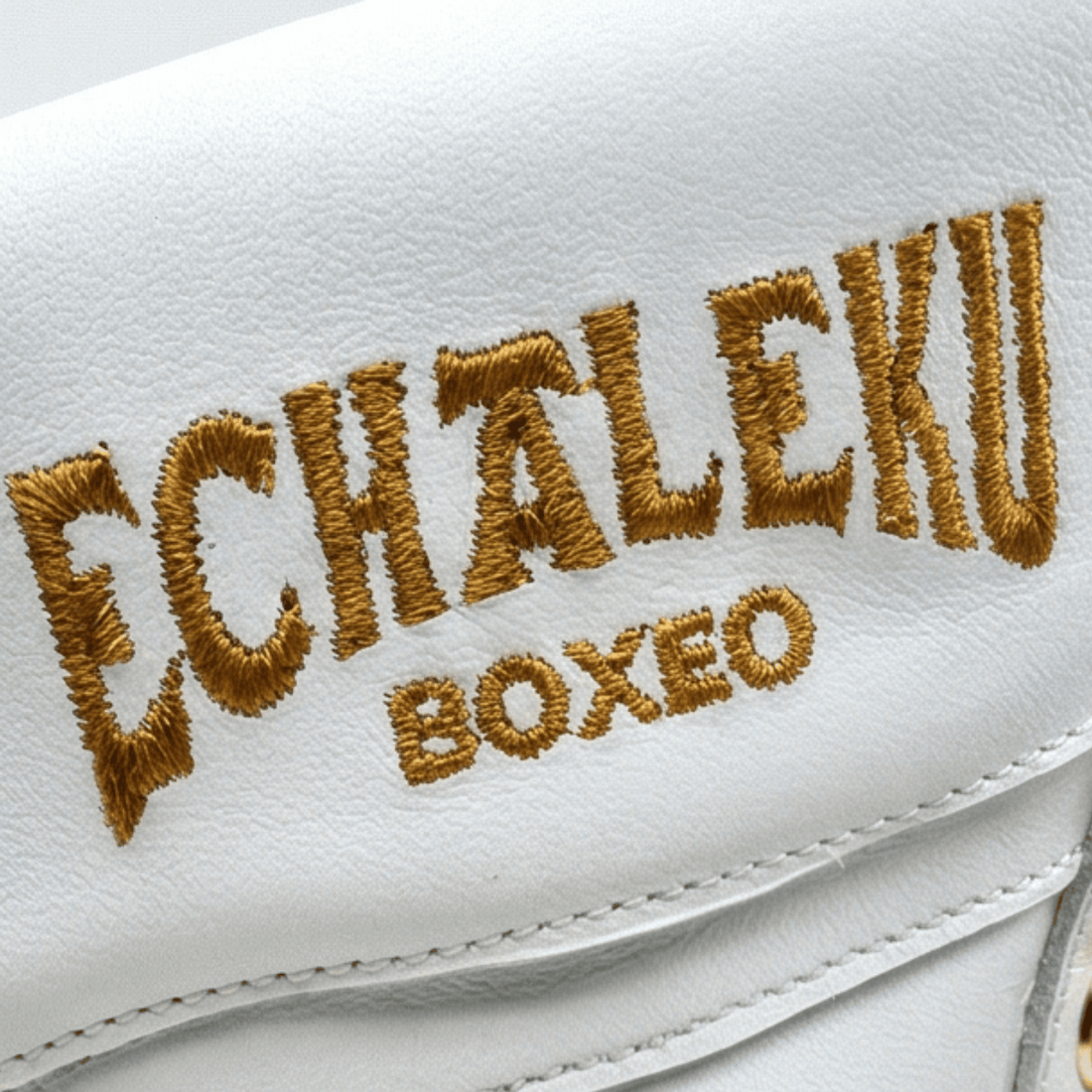 Botas Boxeo UNISEX de piel para entrenamiento y competición "PERSONALIZADAS CON TU NOMBRE BORDADO" - MODELO MERINO