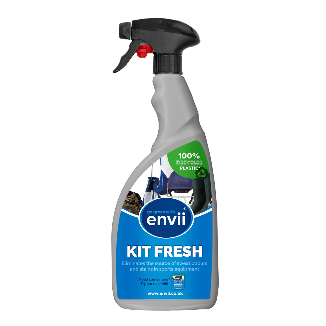 Envii Kit Fresh – Air Freshener and Enzymatic Deodorant Shoes, Boxing Gloves, Shoes and Sports Shoes – Eliminate Bad Odor Shoes… (750 ml)