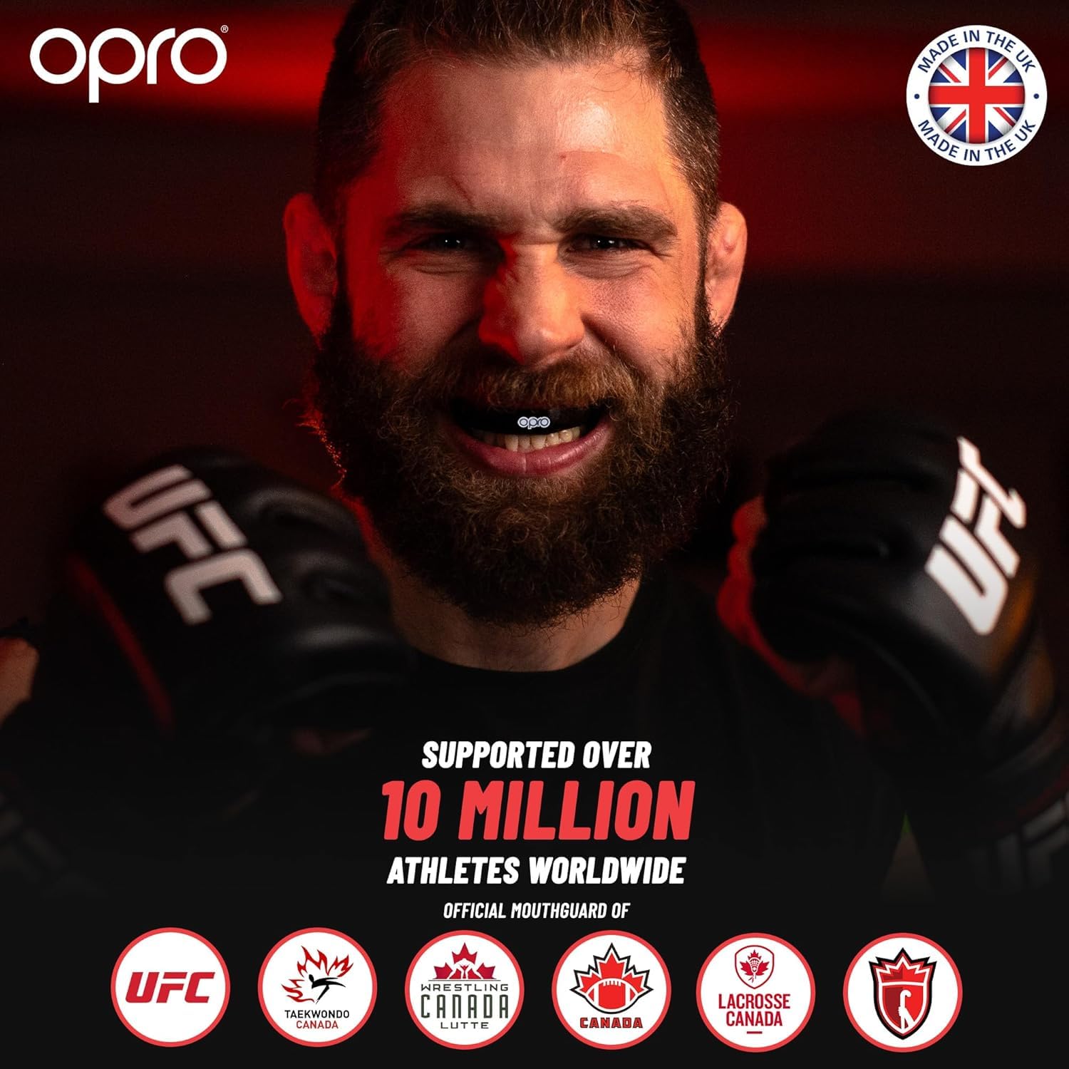 Protector bucal  boxeo marca Opro. Nivel Bronze para adultos y niños