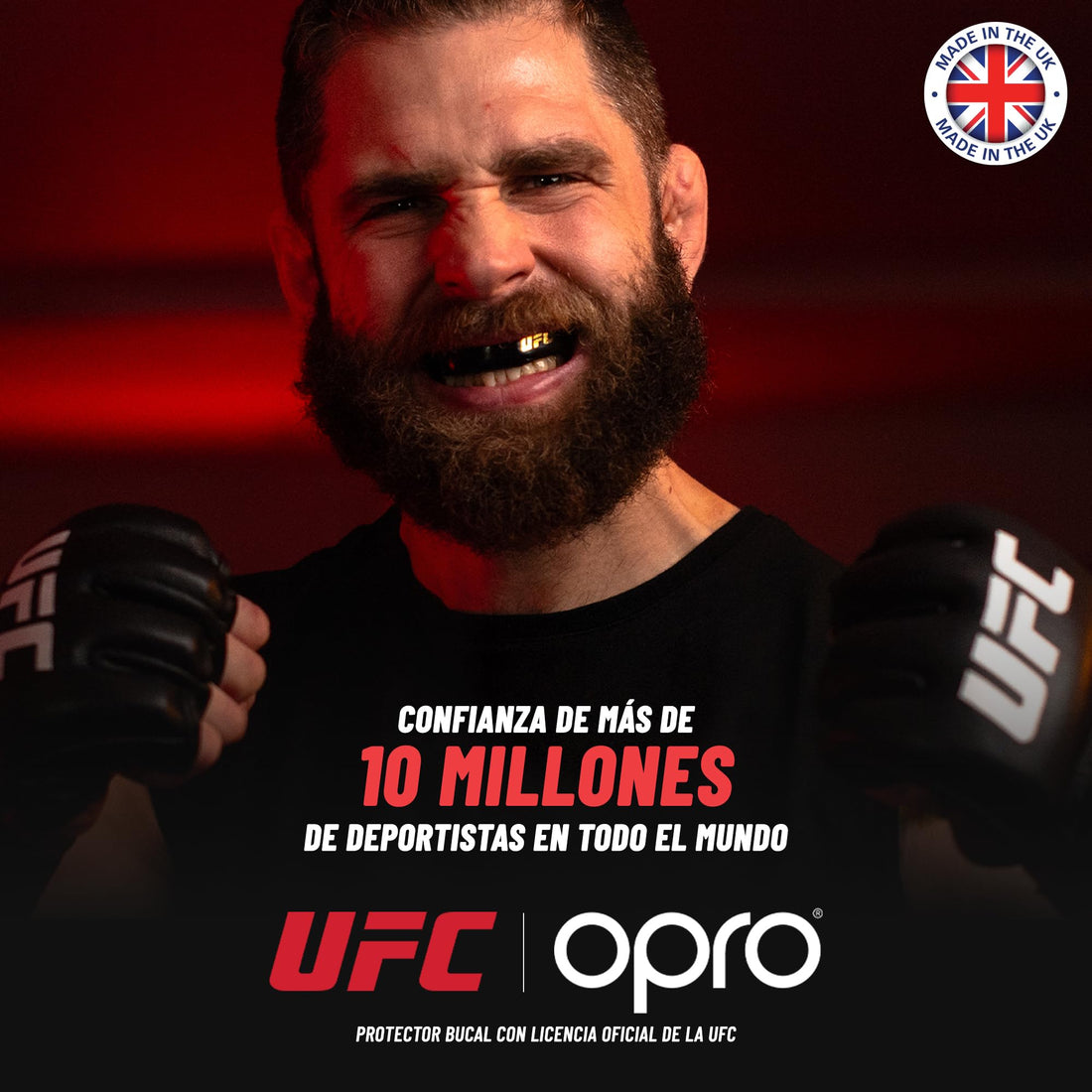 Protector bucal  boxeo marca Opro. Nivel Bronze para adultos y niños