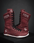 Botas de boxeo - Burdeos y blanco