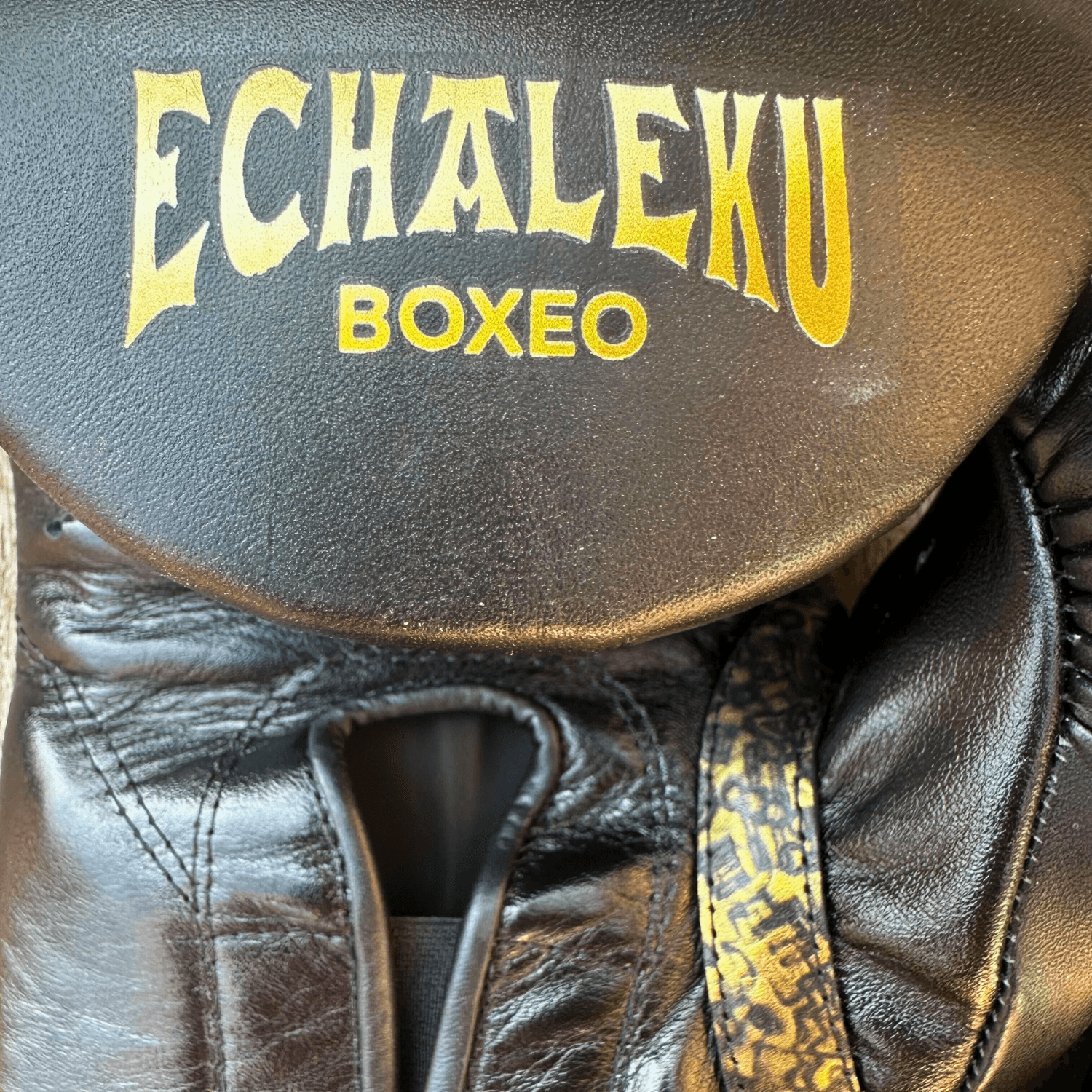 Guantes de boxeo Oro del Inframundo (SEGUNDA PREVENTA ENTREGA ENERO)