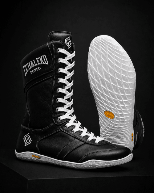 Botas de boxeo - Negro y blanco