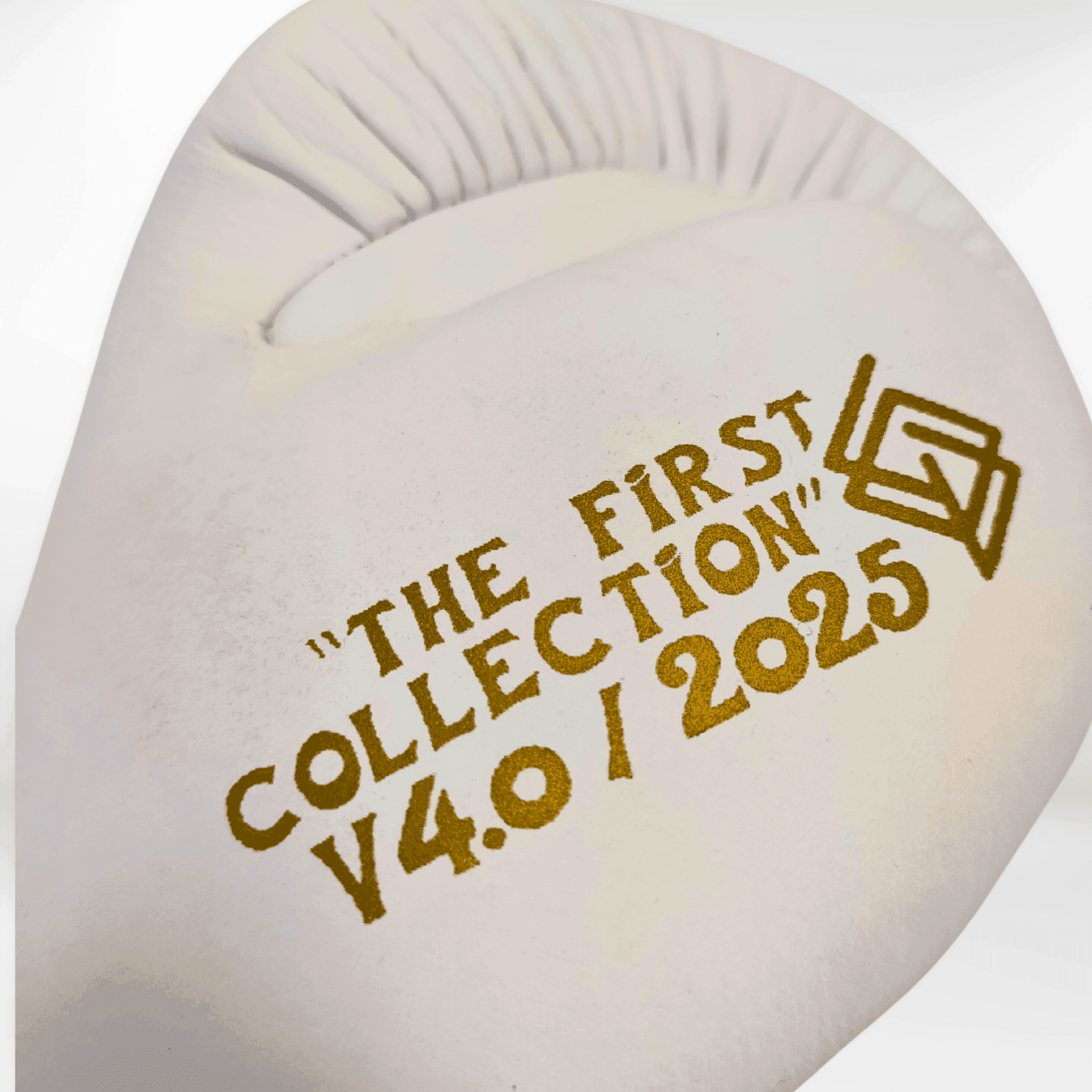 Handmix. GUANTES PREMIUM ENTRENAMIENTO BOXEO AMATEUR: Blanco/Burdeos + Dorado (V4.0) - Echaleku Boxeo