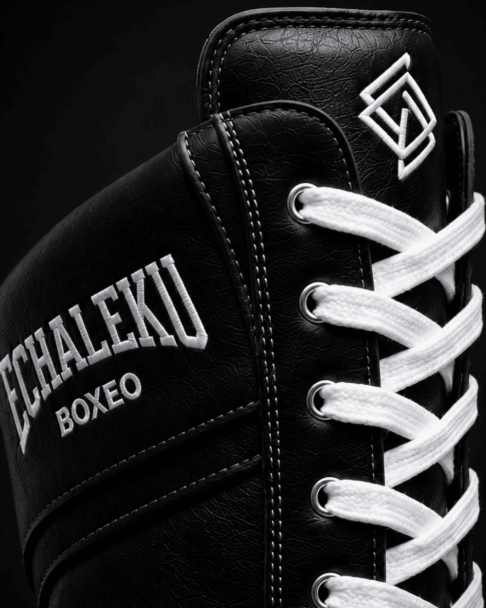 Botas de boxeo - Negro y blanco