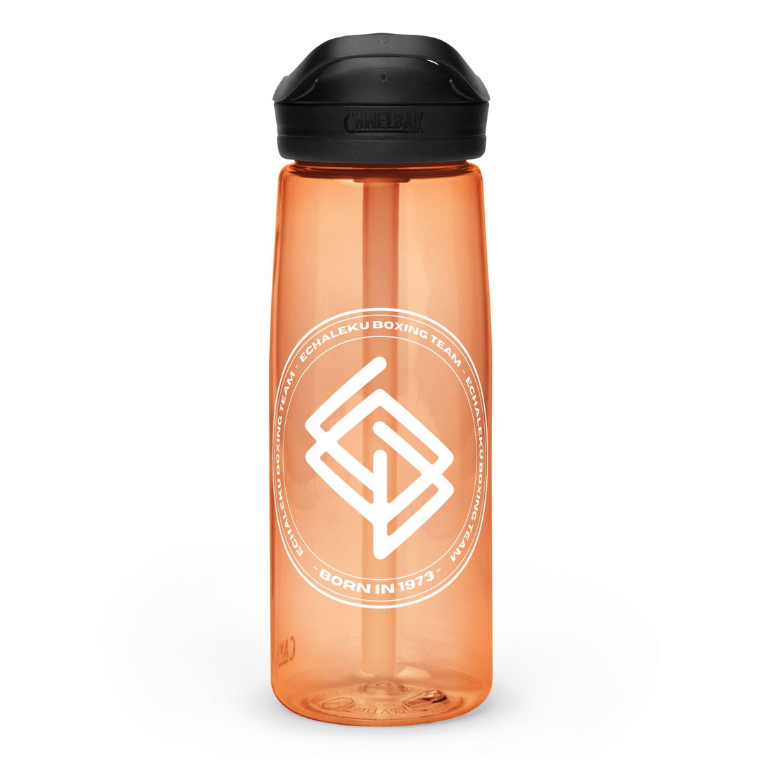 Botella naranja CamelBak Eddy Echaleku Boxeo - Echaleku Boxeo