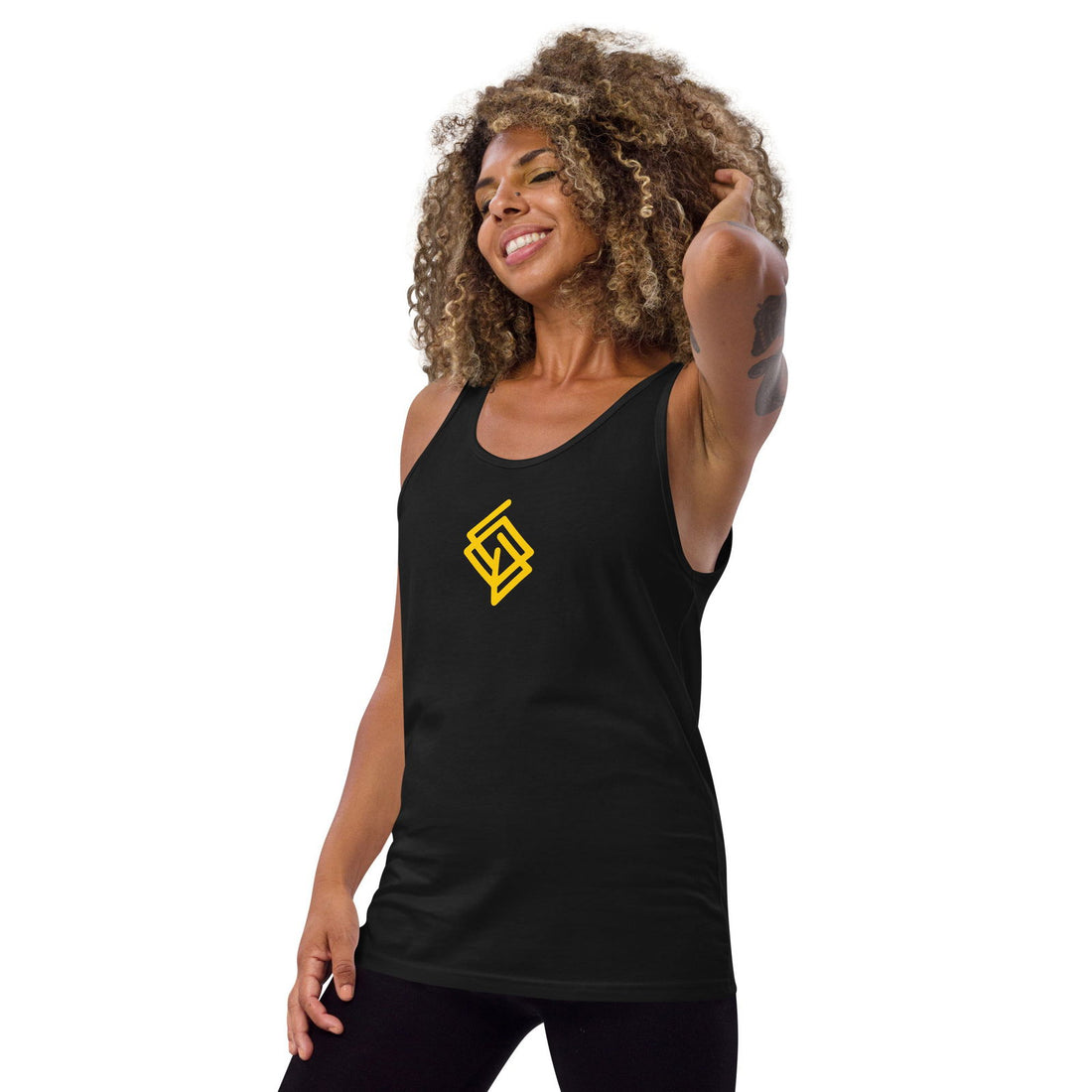 Camiseta entrenamiento MUJER Echaleku Boxeo Logo Negra y Dorada - Echaleku Boxeo