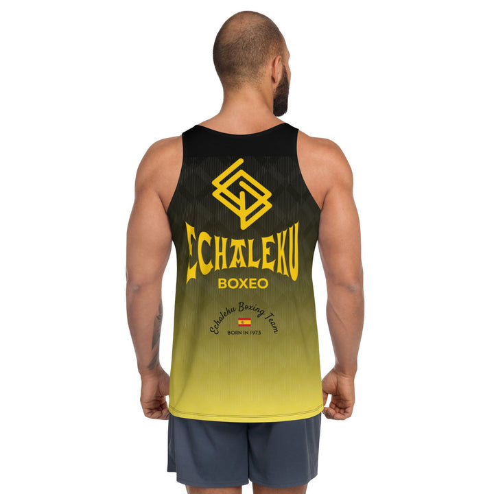Camiseta tirantes entrenamiento Boxeo HOMBRE Equipación ORO Echaleku - Echaleku Boxeo