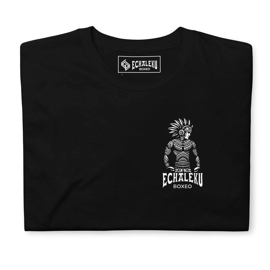 Camiseta Unisex Básica Indio mexicano boxeador. 100% Algodón