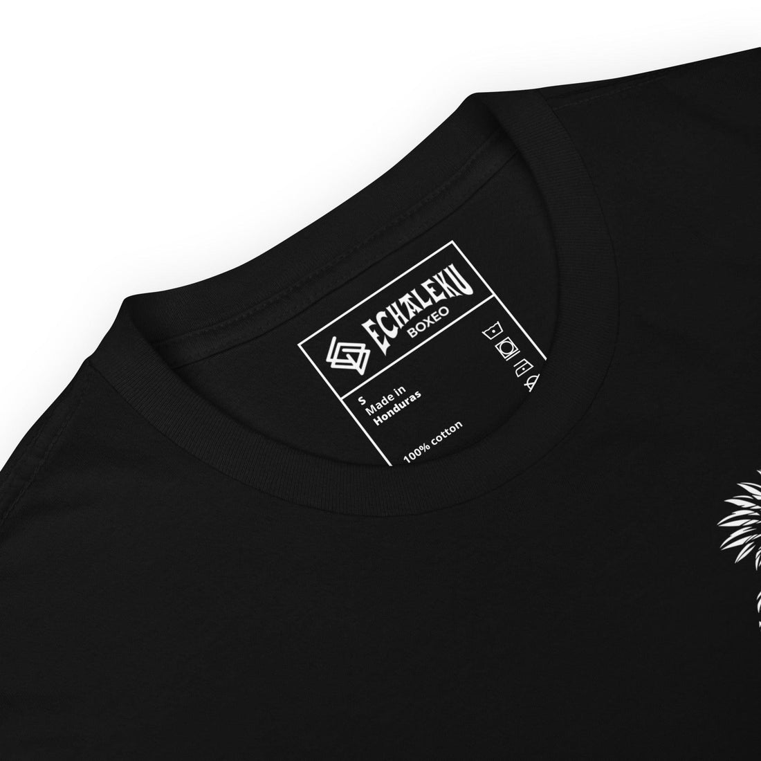 Camiseta Unisex Básica Indio mexicano boxeador. 100% Algodón