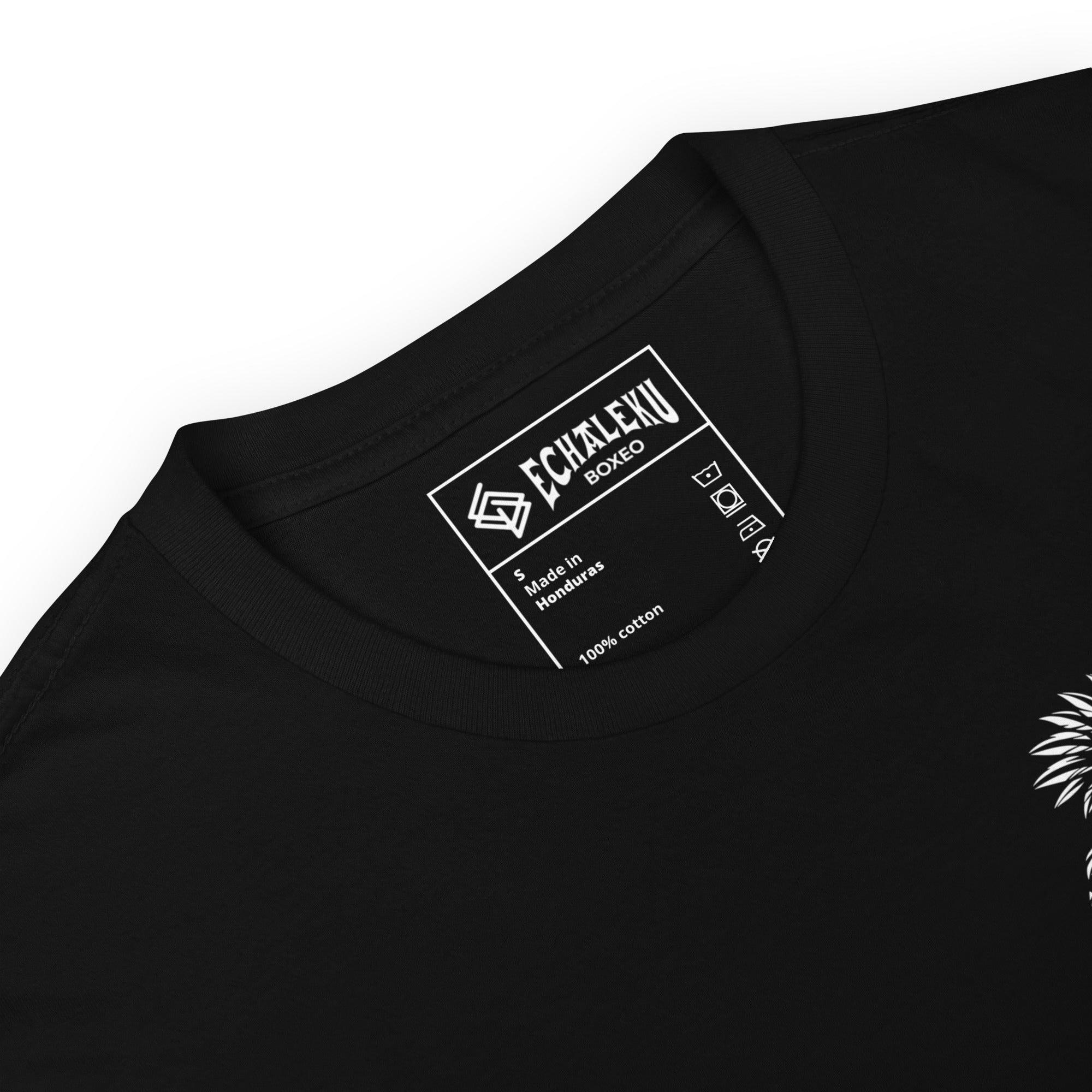 Camiseta Unisex Básica Indio mexicano boxeador. 100% Algodón