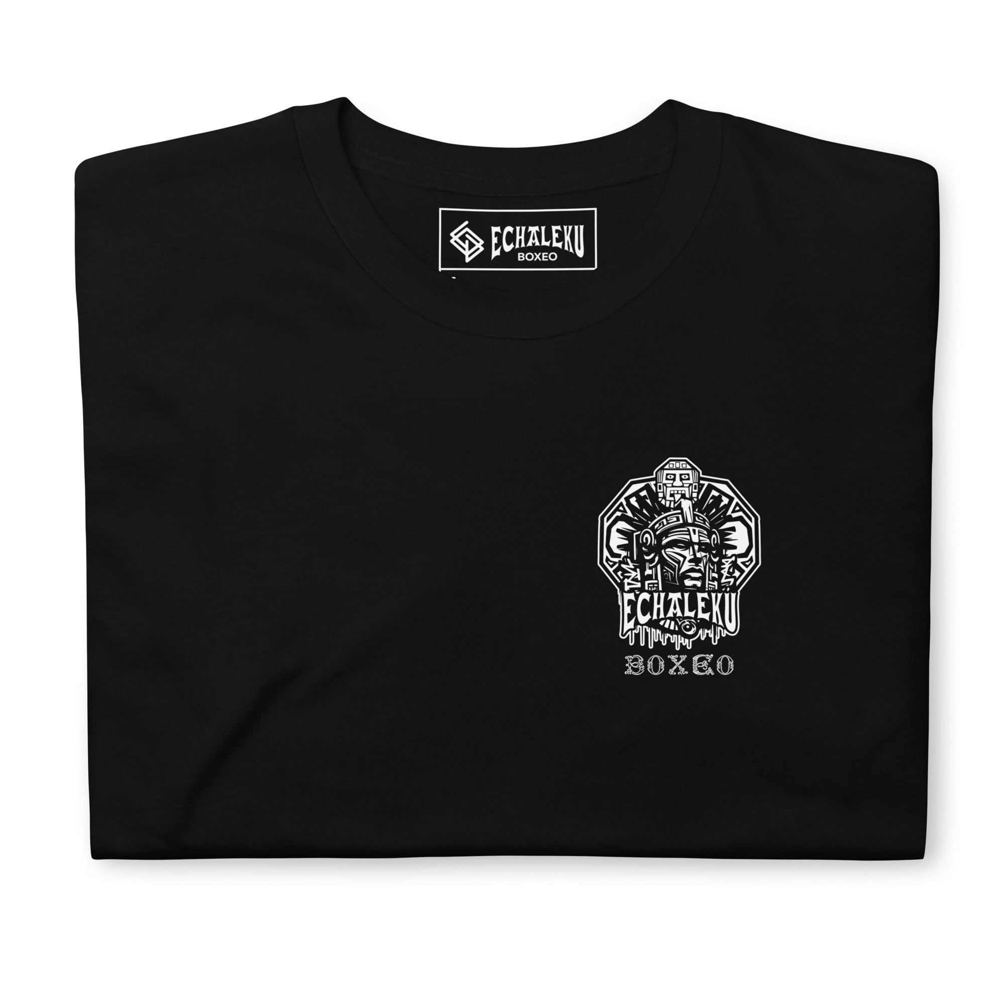 Camiseta Unisex Básica cabeza indio mexicano. 100% Algodón