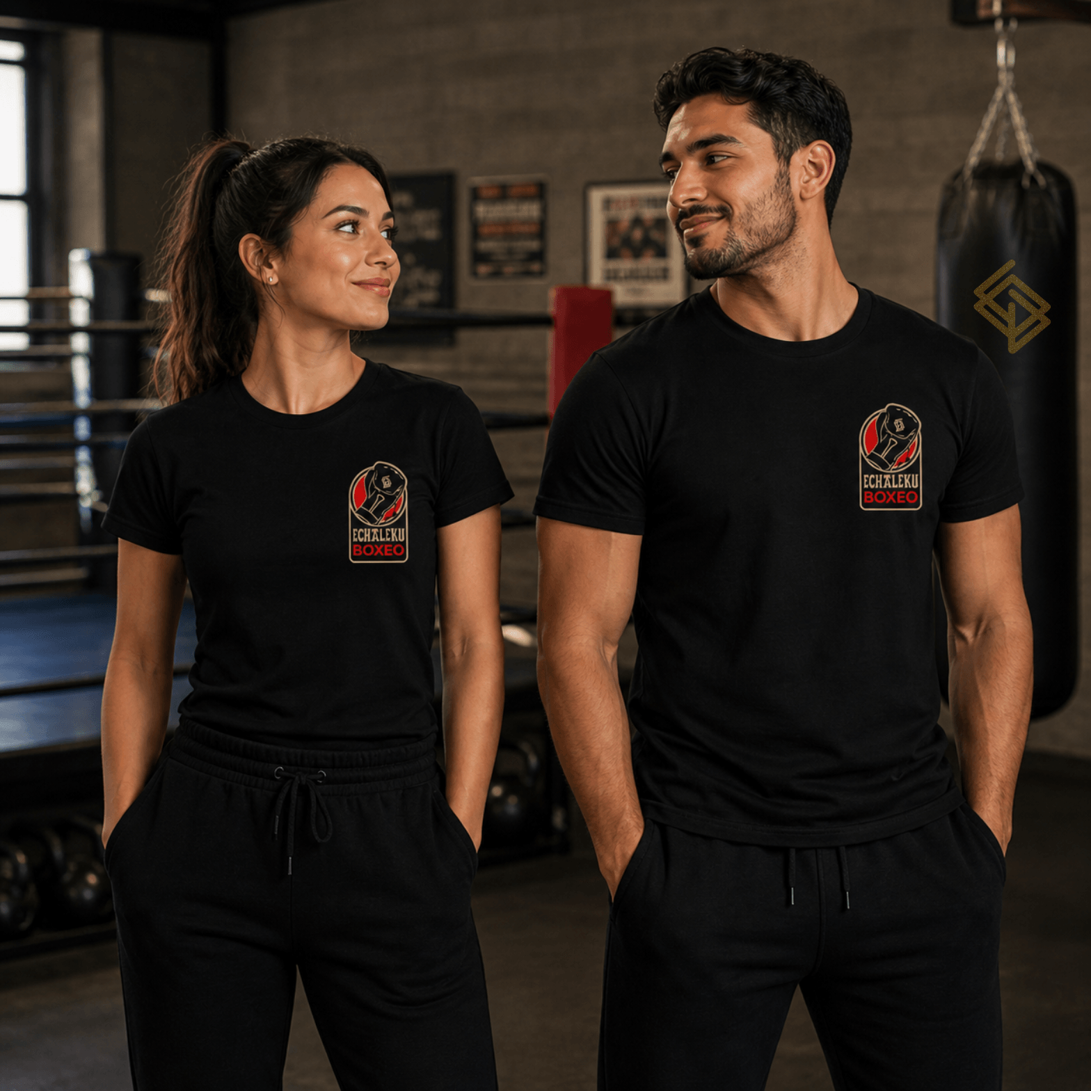 Camiseta Unisex Básica Guante Rojo. 100% Algodón