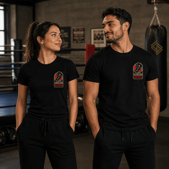 Camiseta Unisex Básica Guante Rojo. 100% Algodón