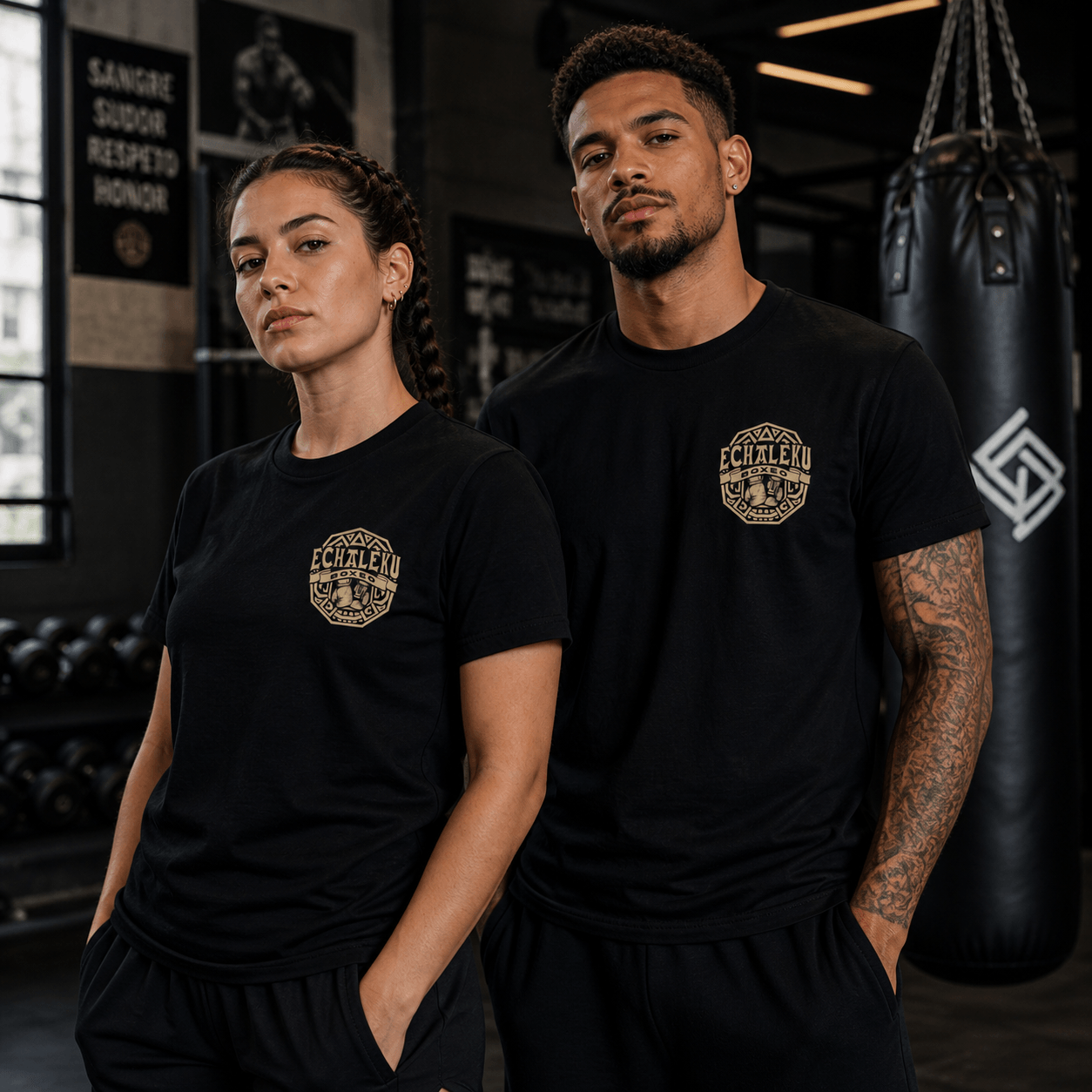 Camiseta Unisex Básica Guantes México. 100% Algodón