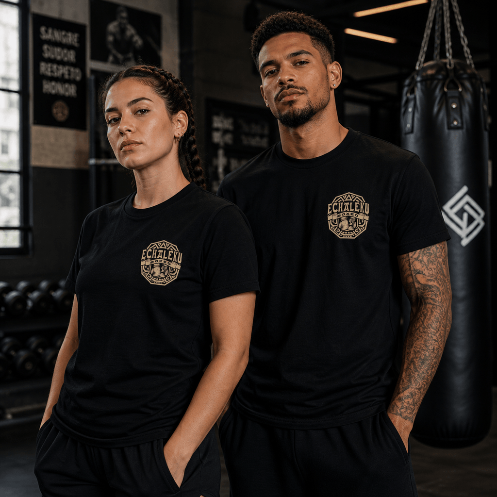 Camiseta Unisex Básica Guantes México. 100% Algodón